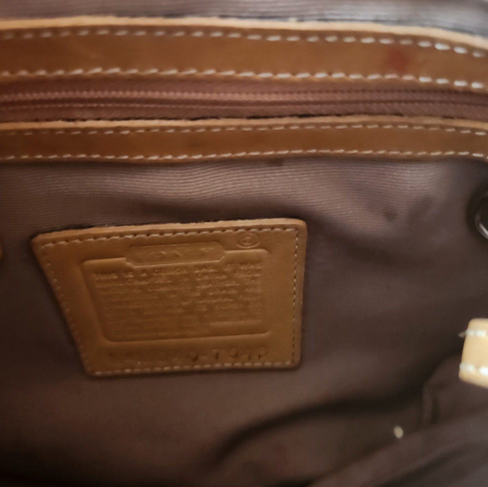 Vintage Coach Legacy West "Zoe" Hobo shoulder bag - Picture 4 of 11